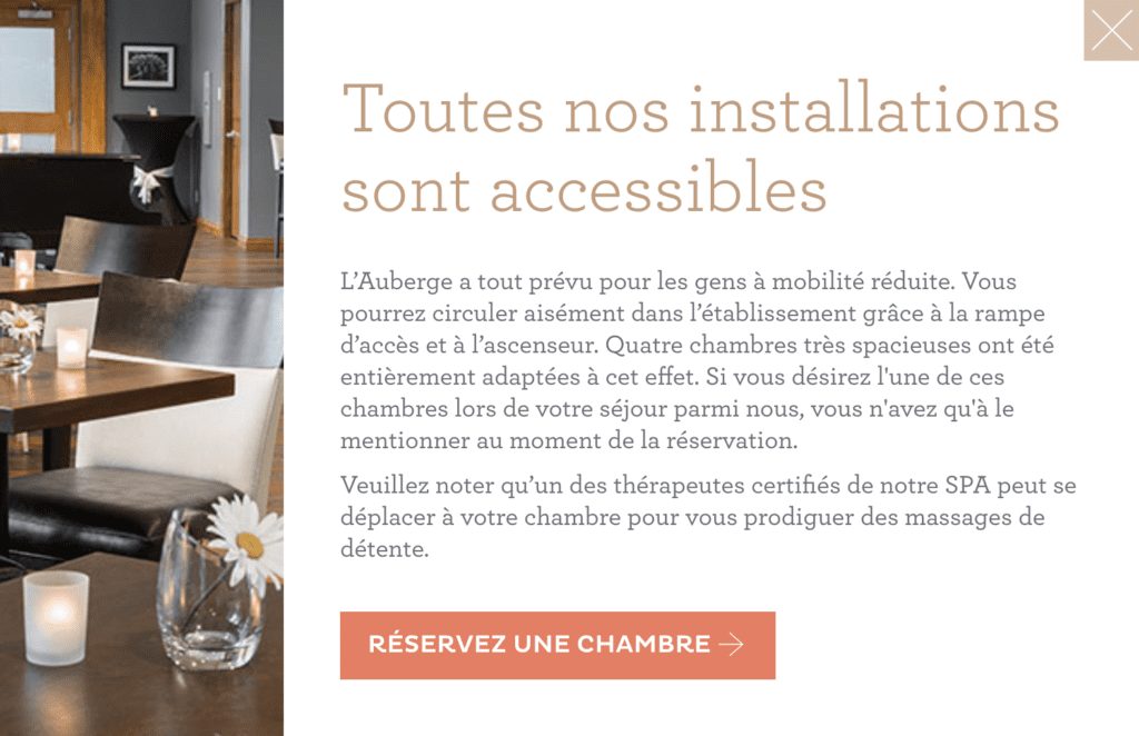 Site Auberge Gallant