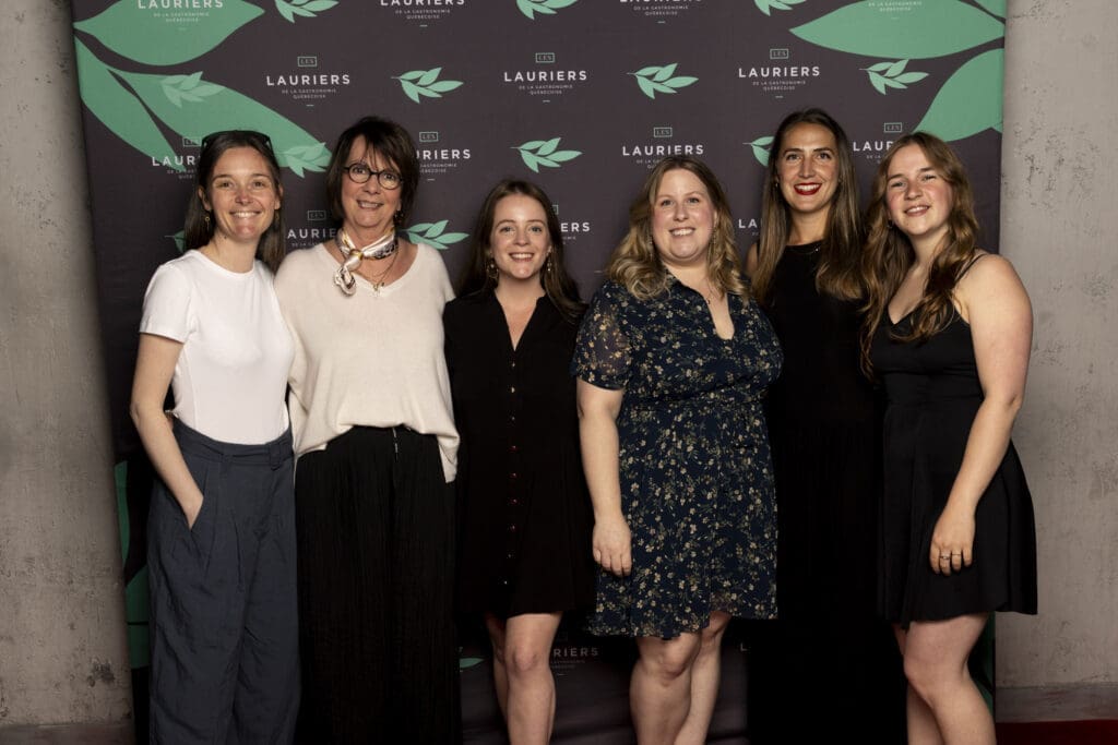 Équipe Terroir et Saveurs du Québec au Gala des Lauriers