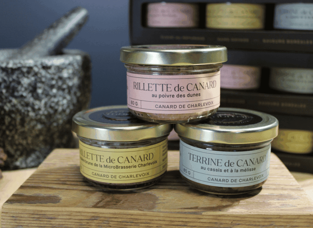 Trio gourmand au canard