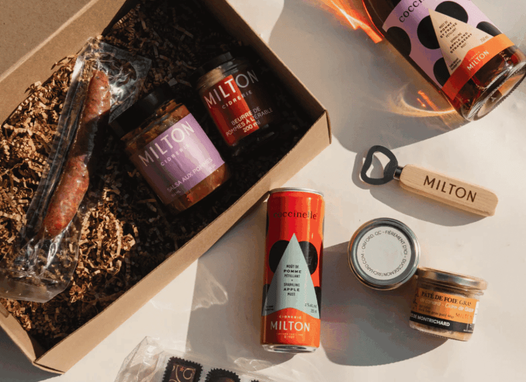 Coffrets cadeaux à la pomme