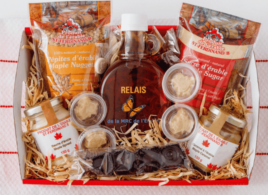 Paniers-cadeaux à l’érable