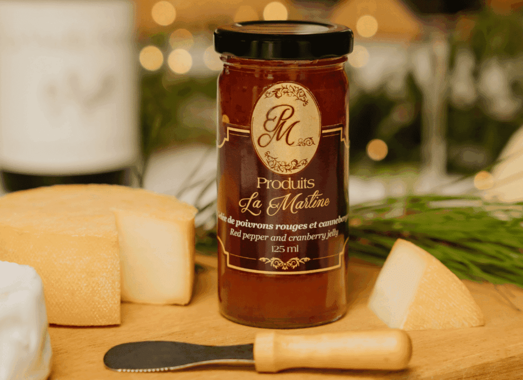Gelée poivrons rouges-canneberges et ketchup fruits-érable