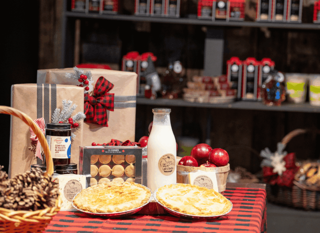 Produits locaux et marché de Noël