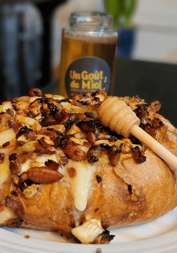 Un Goût de Miel - Recette 5 - Pain Gourmand au miel et brie 