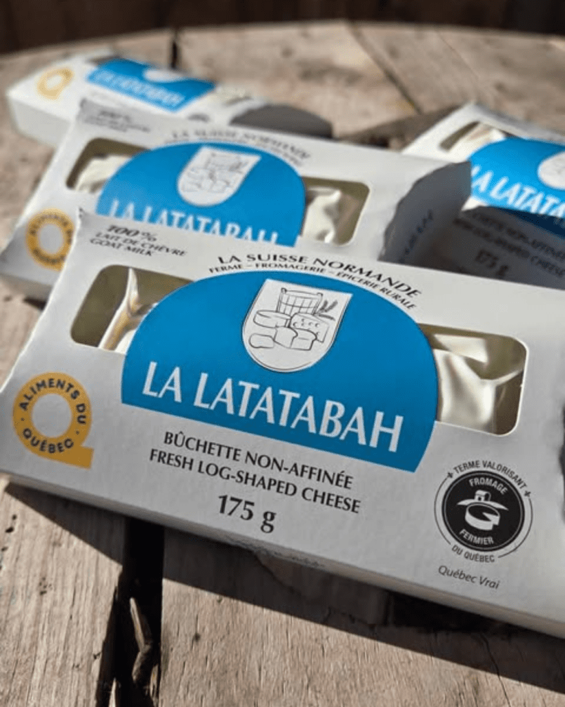 Fromage de chèvre de la fromagerie la Suisse Normande
