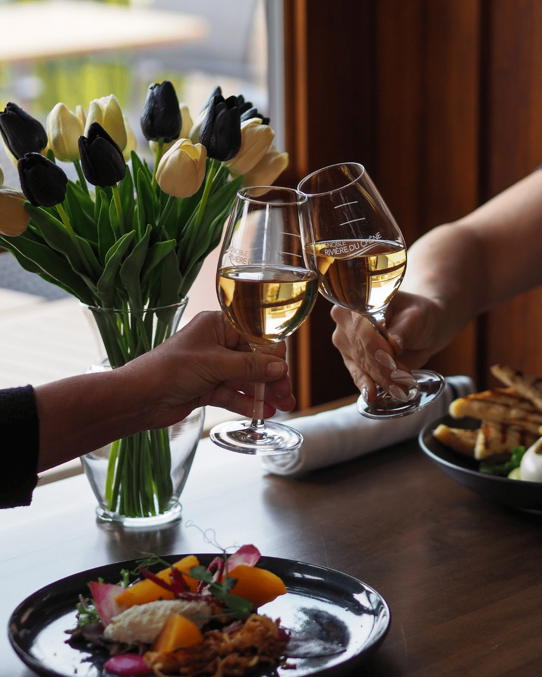 Menus Vignoble Rivière du Chêne