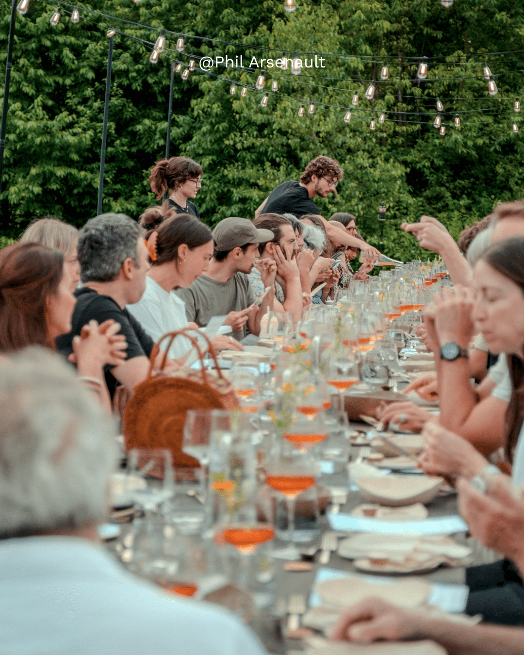 Les Jardins Bolton, Tables Champêtres