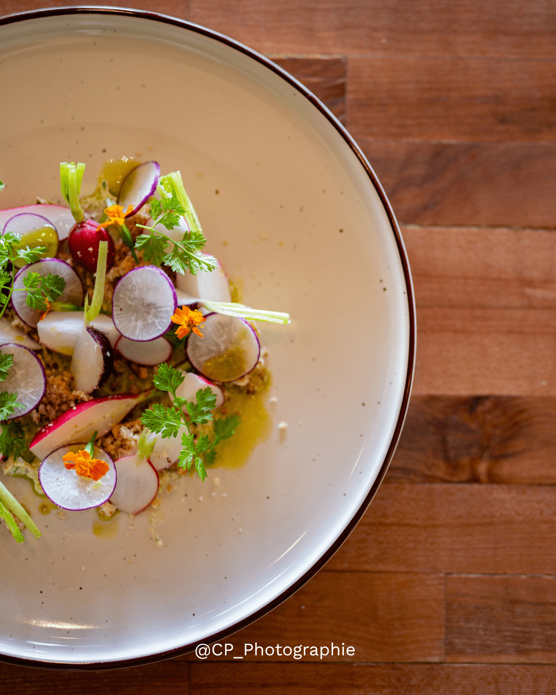 Huit 100 Vingt, menu Tables Champêtres,