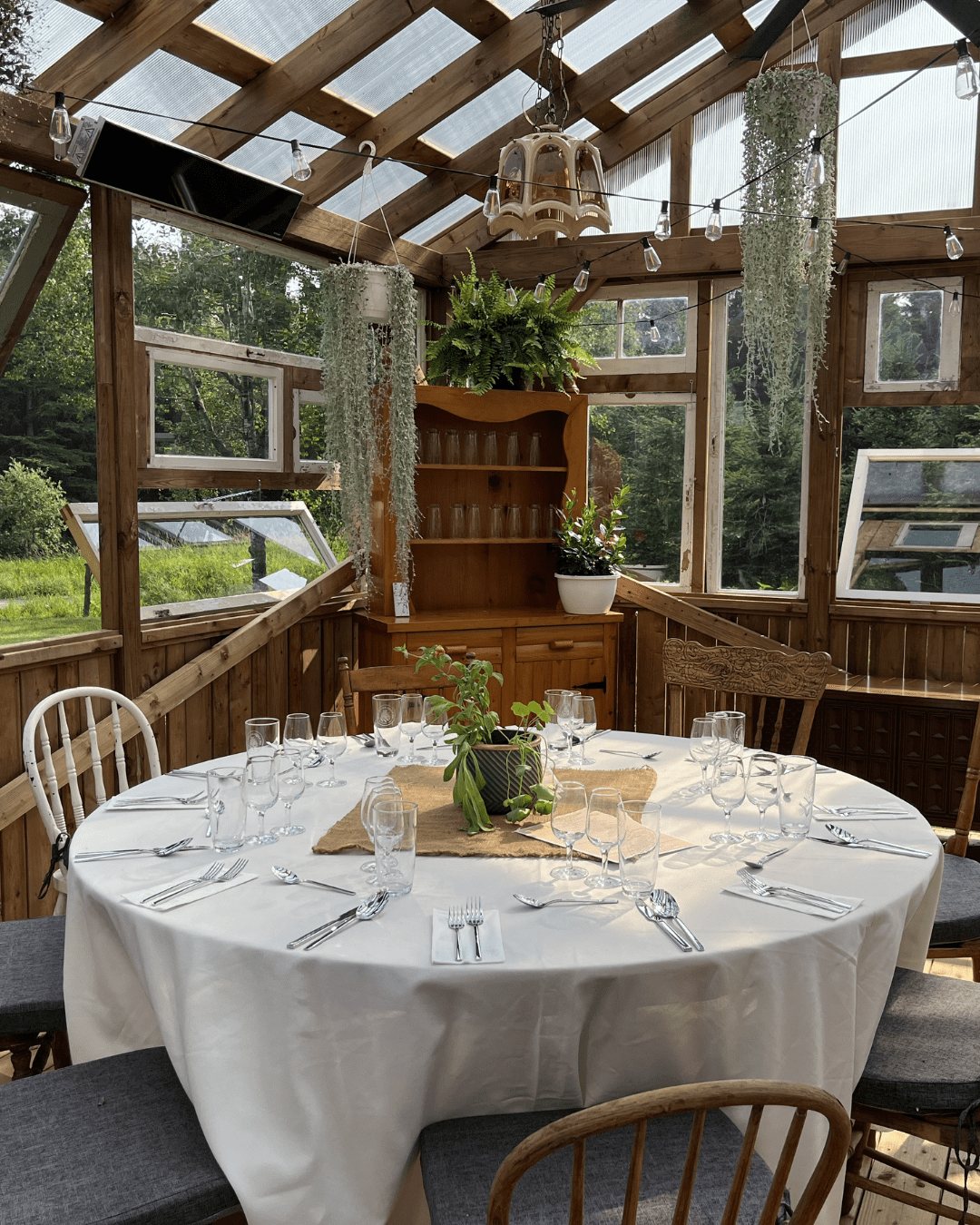 Aux Jardins des 5 Moulins, Tables Champêtres