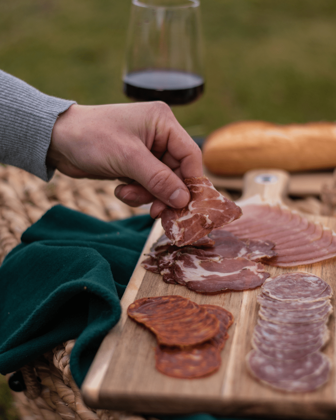Les Viandes Biologiques de Charlevoix, planche de charcuteries, dégustation de viandes