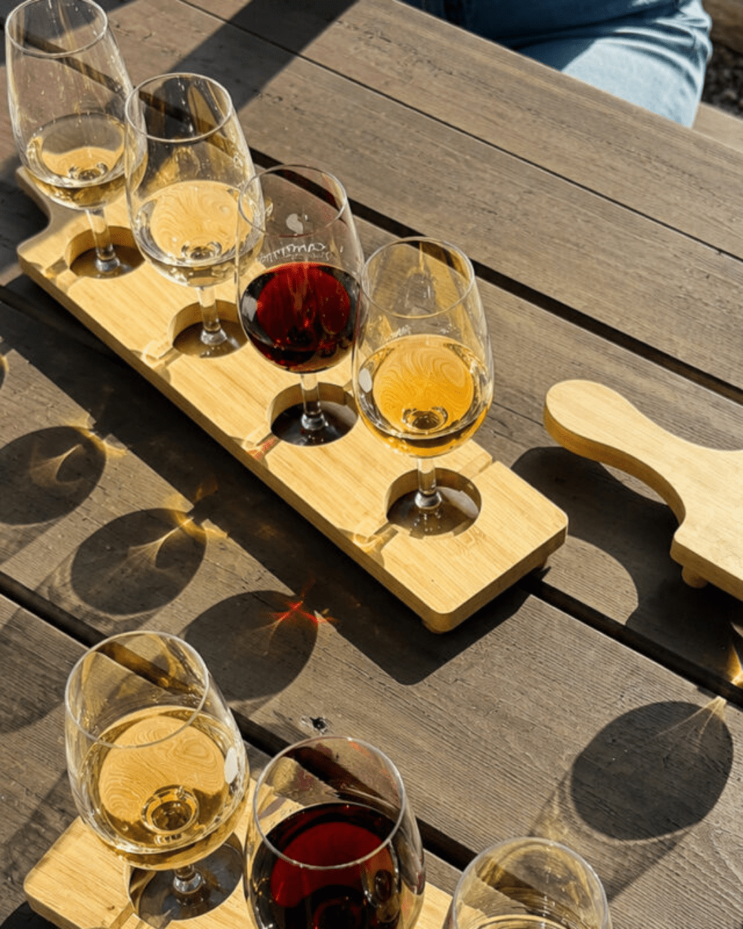 Planche de dégustation du vignoble La Cantina, Vallée d'Oka