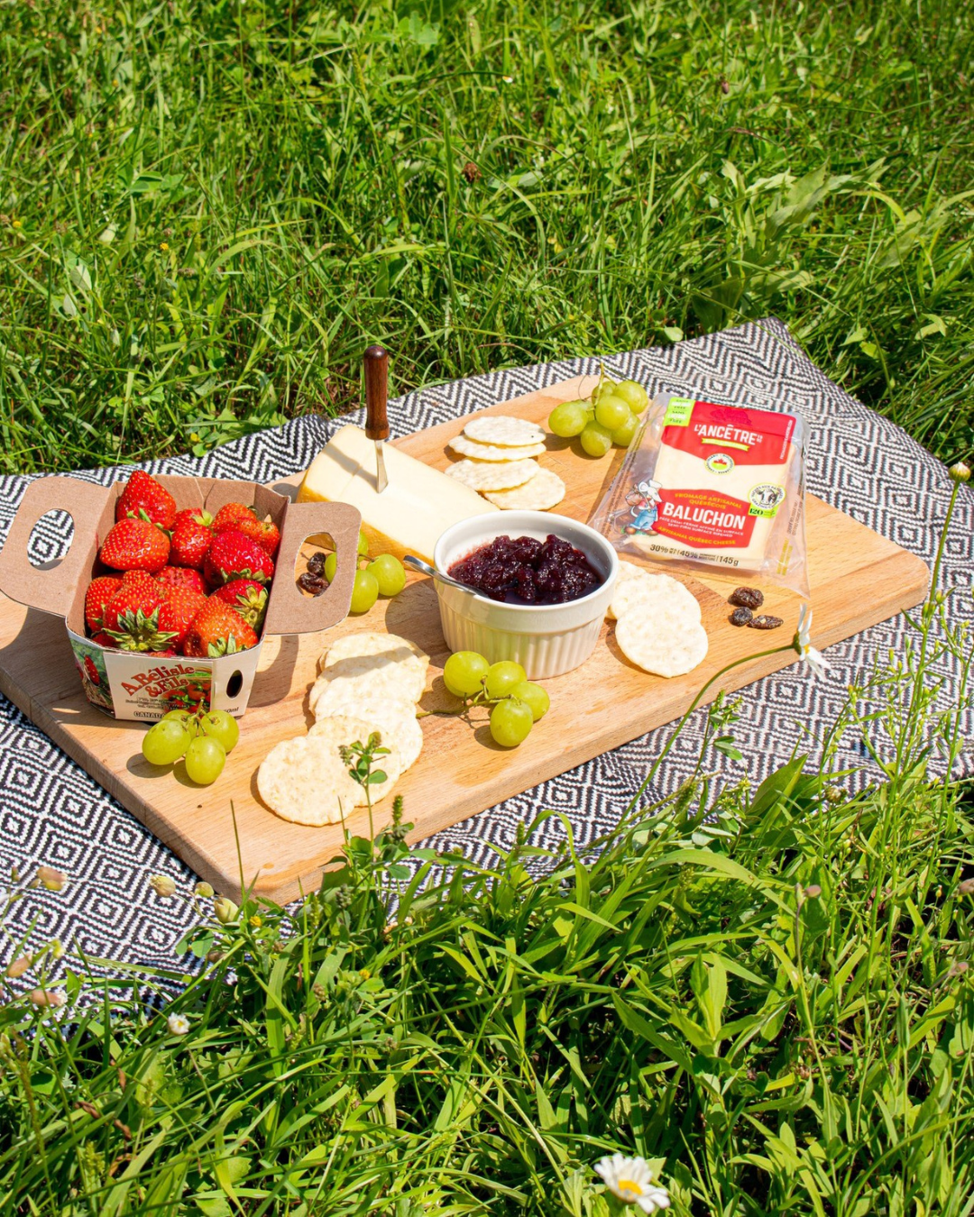 Pique-nique, fromage et grand air avec la Fromagerie L'Ancêtre