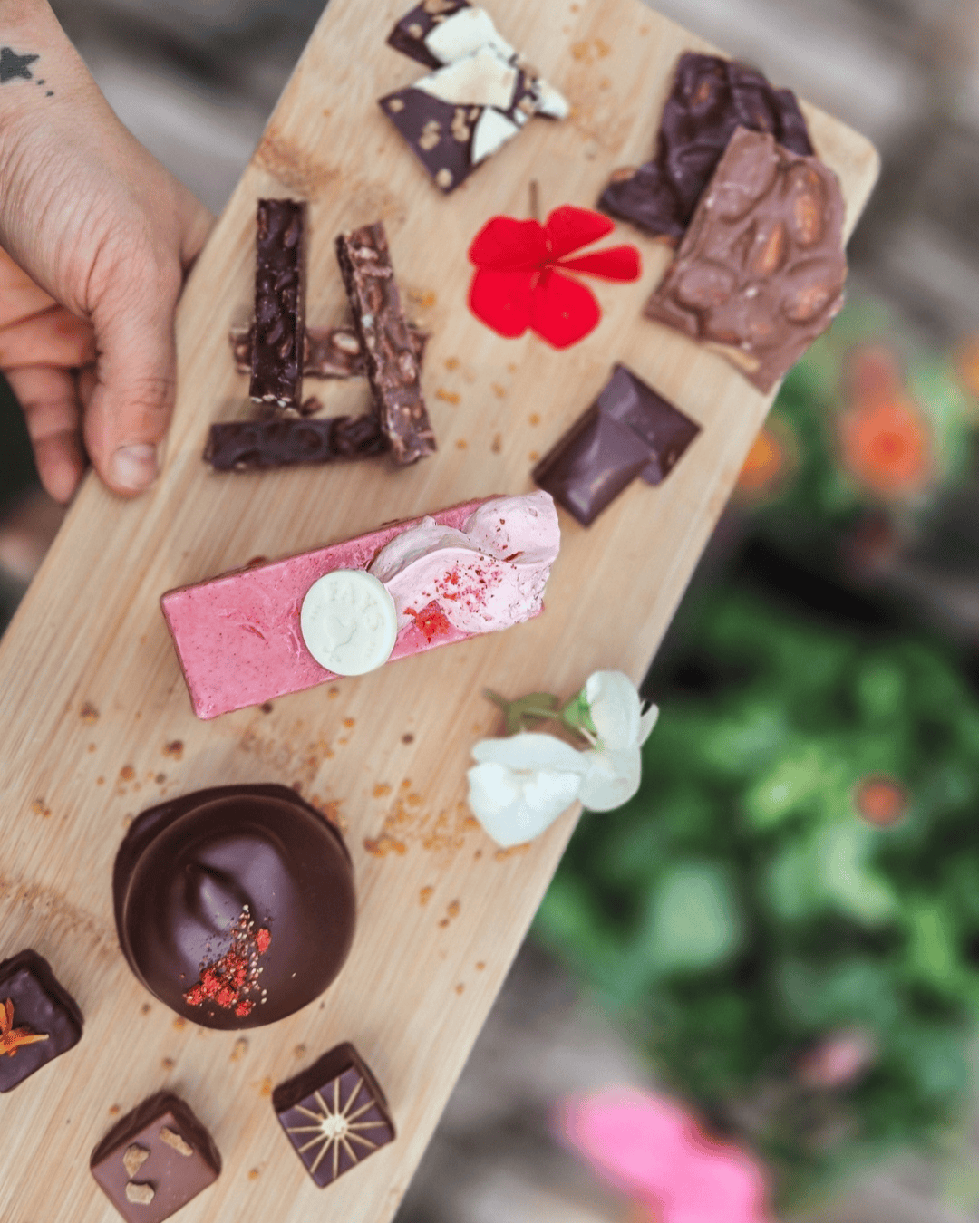 Une terrasse gourmande à découvrir chez FAYS, Terroir chocolaté