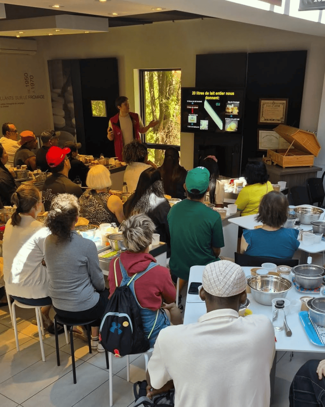 activité : Un atelier gourmand au Musée de la vieille fromagerie Perron
