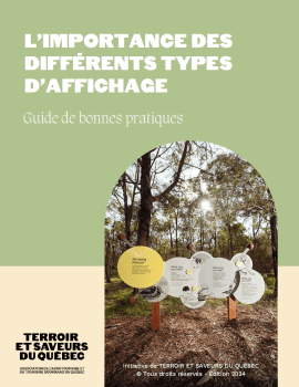 Guide de bonnes pratiques_L’importance des différents types d’affichage